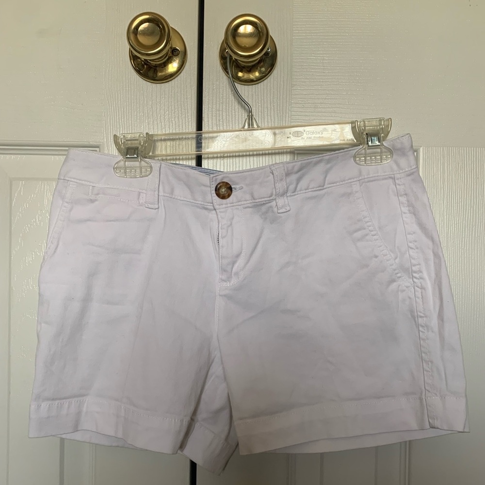 White Shorts